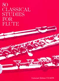 Foto Partituras 50 classical studien for flute de VARIOS/ VESTER, FRANS