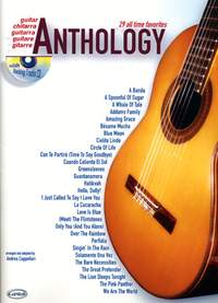 Foto Partituras Anthology guitar vol. 1 + cd 29 all time favorites de VARIO
