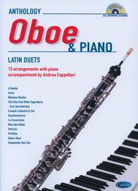 Foto Partituras Anthology oboe and piano + cd latin duets de VARIOS/ CAPPEL