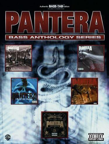 Foto Partituras Bass anthology pantera de PANTERA