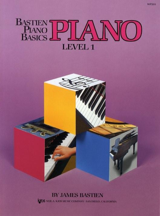 Foto Partituras Bastien piano basics: level one de JAMES BASTIEN
