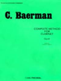 Foto Partituras Complete methode clarinet op. 63 vol.1&2 de BAERMANN, CARL/