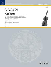 Foto Partituras Concerto g minor op. 12/1 rv 317 / pv 343. de VIVALDI, ANTO