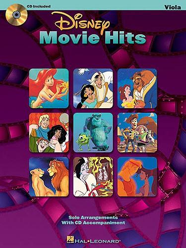 Foto Partituras Disney movie hits viola + cd de VARIOS