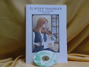 Foto Partituras El joven violinista. cuaderno 2º + cd de CLAUDIO, JAVIER -