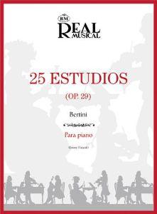 Foto Partituras Estudios op.29 (24) de BERTINI H.
