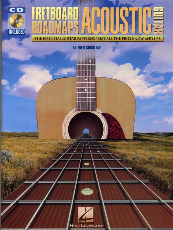 Foto Partituras Fred sokolow: fretboard roadmaps - acoustic guitar de FRED