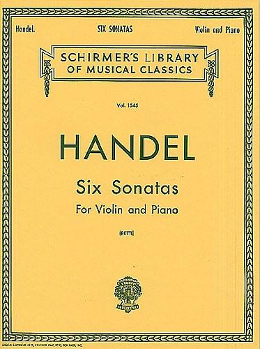 Foto Partituras G.f. handel: six sonatas for violin and piano de GEORGE FRI