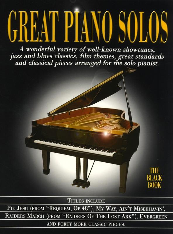 Foto Partituras Great piano solos. (black) de VARIOS