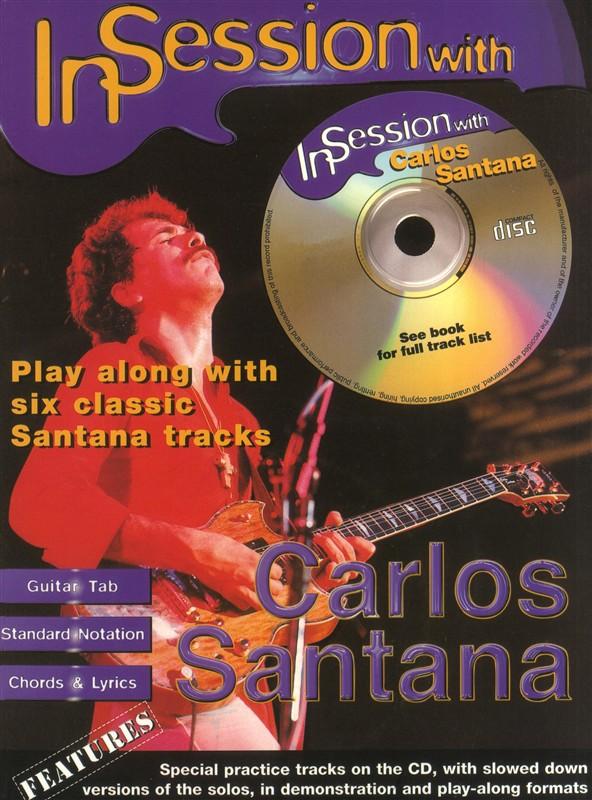 Foto Partituras In session with carlos santana + cd de SANTANA, CARLOS