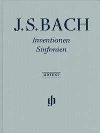 Foto Partituras Inventions and sinfonias bwv 772-801. de BACH, JOHANN SEBAS