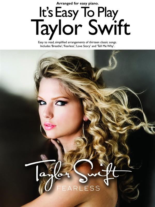 Foto Partituras It's easy to play taylor swift: fearless de TAYLOR SWIFT