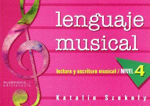 Foto Partituras Lenguaje musical, lect. y escrit.vol. 4 de SZEKELY, KATALIN