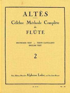 Foto Partituras Methode vol.ii flute (parte 3y 4) de ALTES