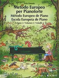 Foto Partituras Metodo europeo de piano vol. 2 italiano, castellano, portug