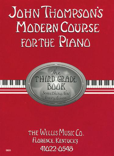 Foto Partituras Modern course for piano third grade book de THOMPSON, JOHN