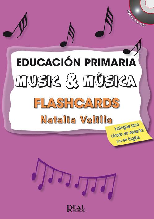 Foto Partituras Music & m. flashcards + cd bilingue educacion primaria de V