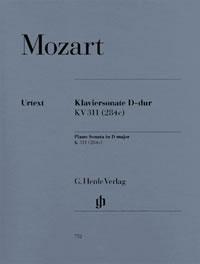 Foto Partituras Piano sonata d major kv 311 (284c). de MOZART, WOLFGANG AMA