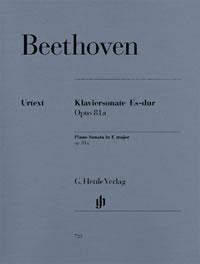 Foto Partituras Piano sonata (les adieux) e flat major op. 81a. de BEETHOVE