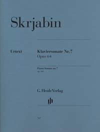 Foto Partituras Piano sonata no. 7 op. 64. de SCRIABIN, ALEXANDER NIKOLAYEV