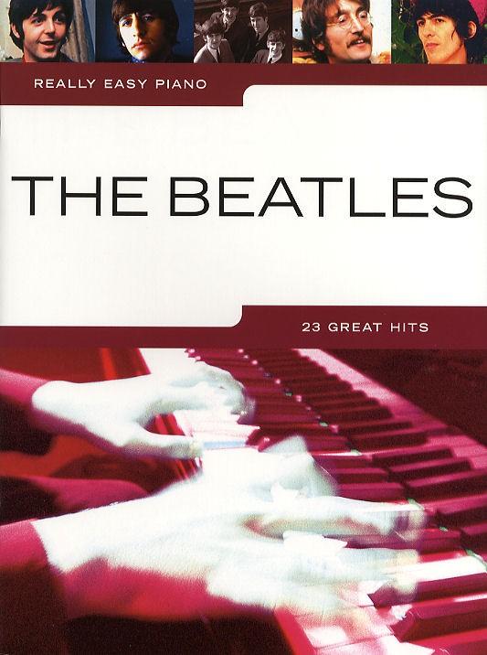 Foto Partituras Really easy piano: the beatles de THE BEATLES