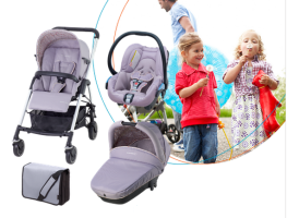 Foto Paseo Carritos Con Capazo Bebe Confort Pack Streety Plus Total Black