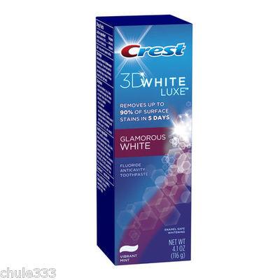 Foto Pasta De Dientes ,crest 3d White Luxe Teeth Whitening Glamorous Pasta 116g 4,1 O