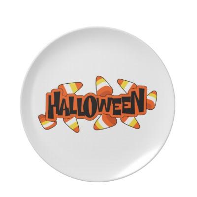 Foto Pastillas de caramelo de Halloween Plato