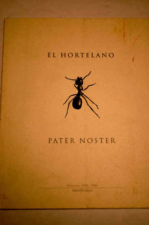 Foto Pater noster : pinturas, 1990-1994, Barcena & Cía, septiembre-noviembre 1994