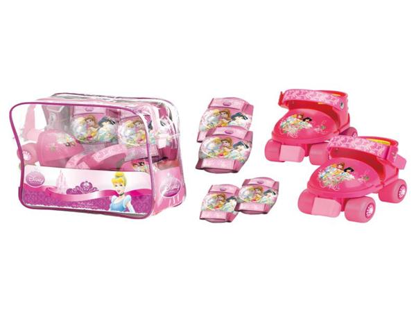 Foto Patin 18488 4 ruedas princesas + protecciones