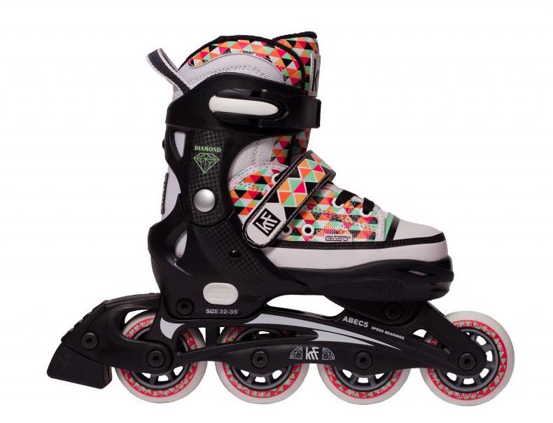 Foto Patines krf diamond color naranja