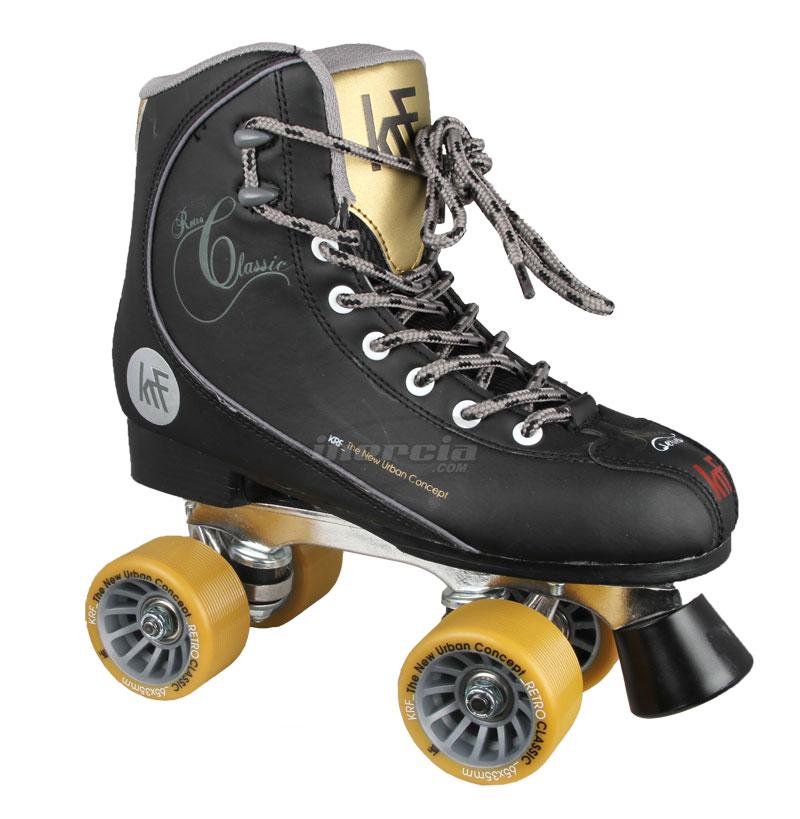 Foto Patines Krf Retro classic negro