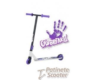 Foto Patinete scooter slamm outbreak ii white & purple
