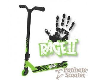 Foto Patinete scooter slamm rage ii caution green