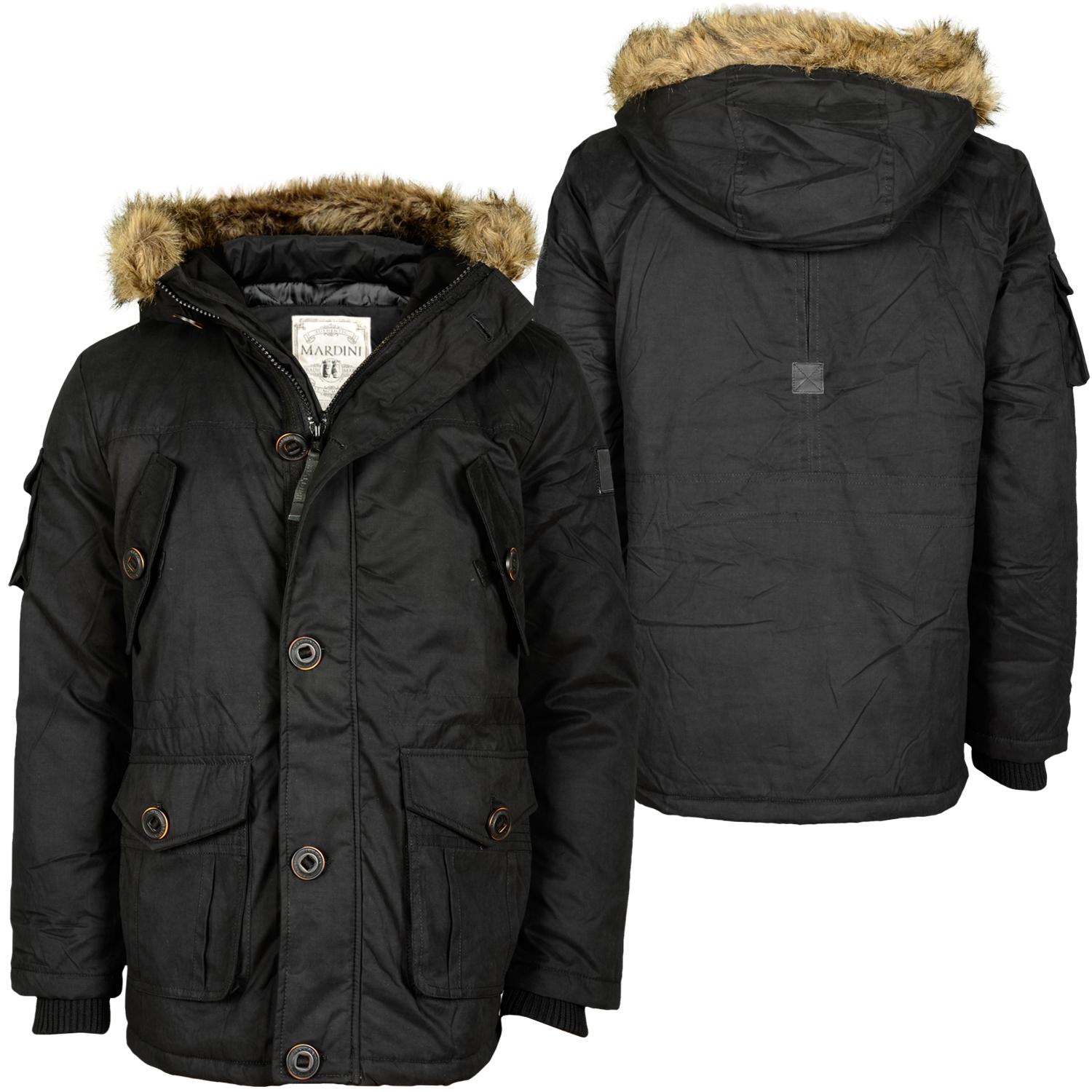 Foto Patria Mardini Break Down Hombres Chaquetas De Invierno Negro