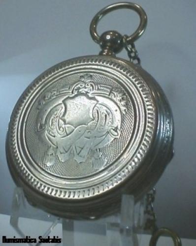 Foto paul Boch. Reloj saboneta Plata