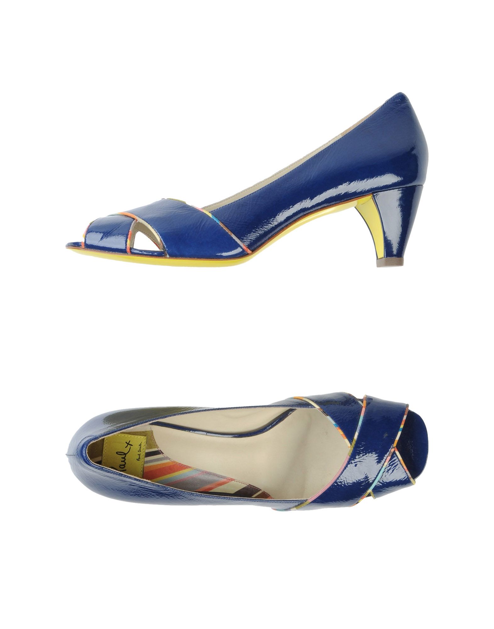 Foto Paul By Paul Smith Peep Toes Mujer Azul oscuro