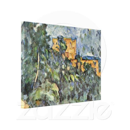 Foto Paul Cezanne - Le Chateau Noir Impresión En Lona