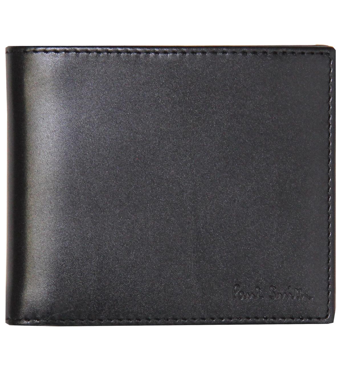 Foto Paul Smith Accessories Black Leather Classic Logo Wallet