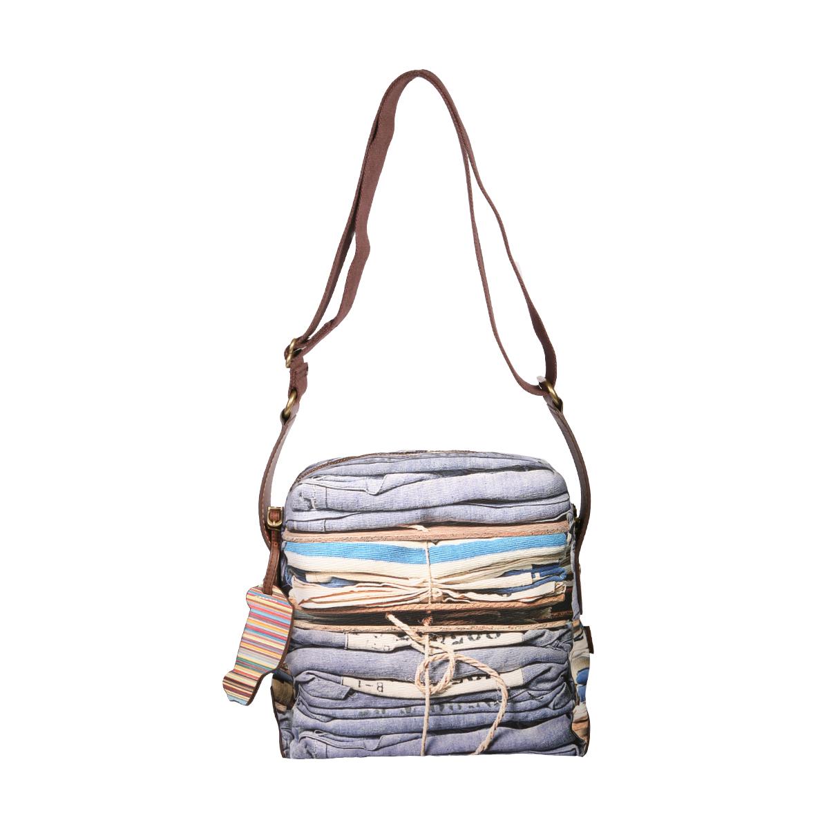 Foto Paul Smith Accessories Multi Coloured 'Folded Denim' Small Fabric...