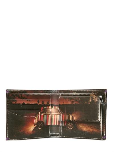 Foto paul smith cartera mini de piel clásica estampada