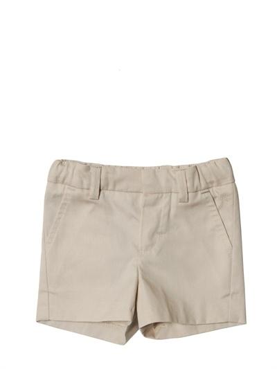 Foto paul smith junior shorts en sarga de algodón