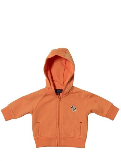 Foto paul smith junior sudadera con capucha de algodón jersey y zipper