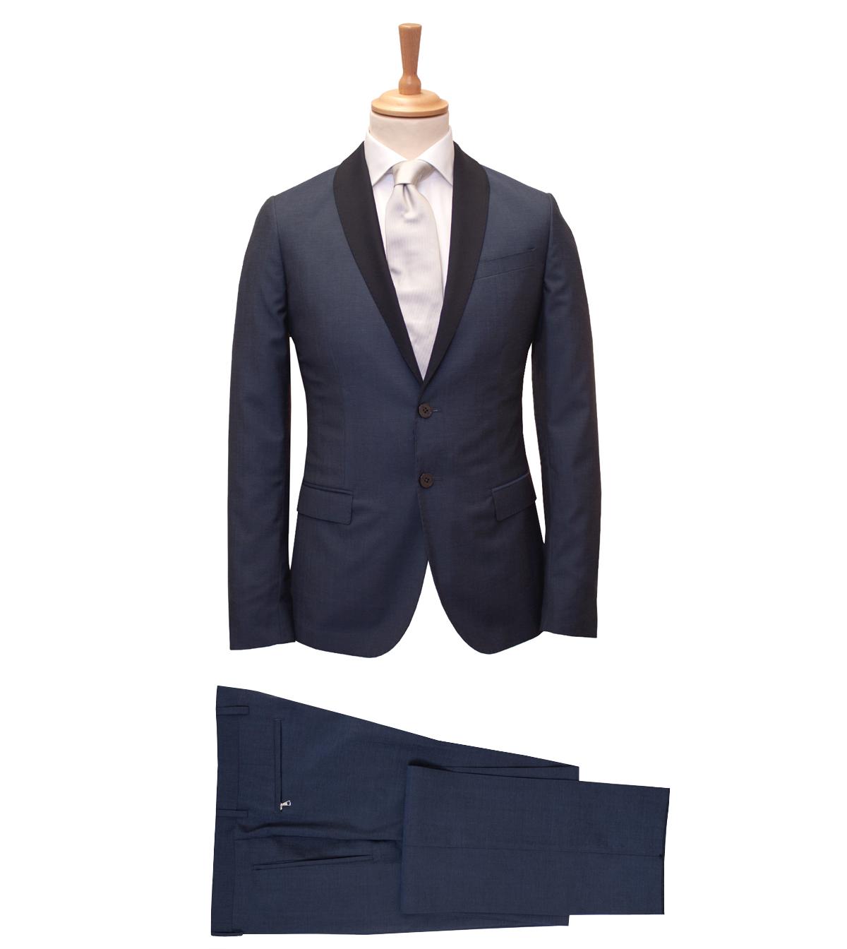 Foto Paul Smith PS Petrol Blue Wool/Mohair Unstructured Suit