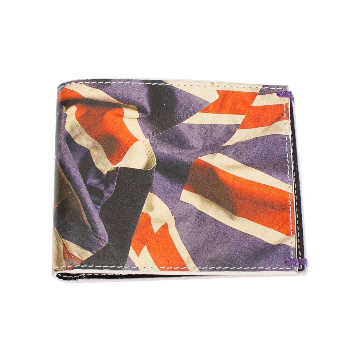 Foto Paul Smith Union Jack Print Leather Wallet
