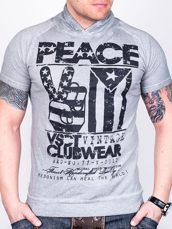 Foto Peace Camiseta - Gris - S