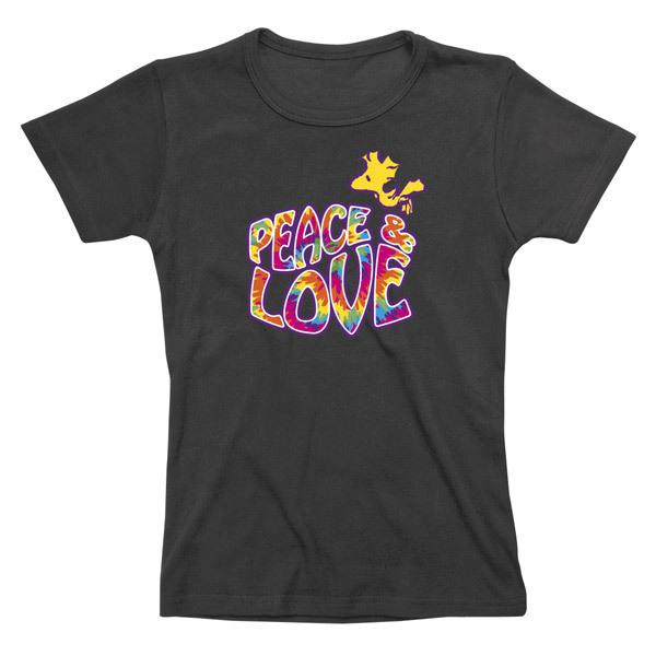 Foto Peanuts Camiseta Chica Woodstock Peace & Love Talla L