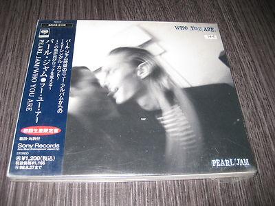 Foto pearl jam japan cd single who you are 2 tracks rare
