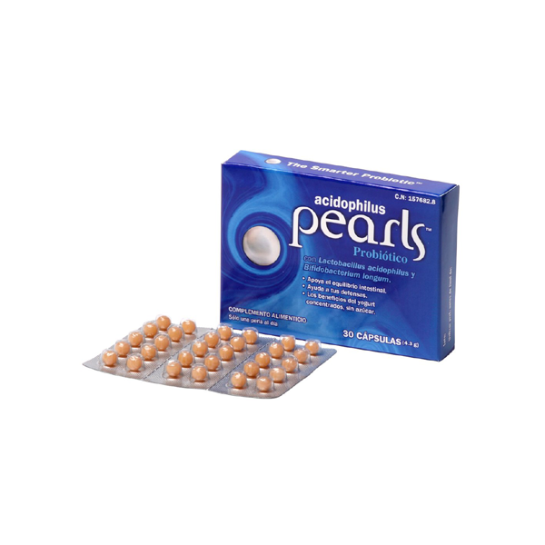 Foto Pearls acidophilus 10 caps probiotico dhu