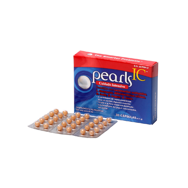 Foto Pearls ic 10 capsulas probiotico dhu